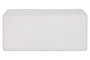DKD Home Decor Descalzadora Madera DM Poliéster Blanco