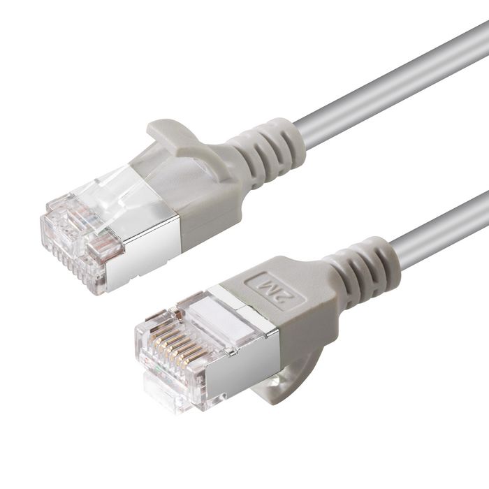 MicroConnect Cable de Red CAT6A U-FTP Slim LSZH 0,25m Gris MicroConnect Cable de Red CAT6A U-FTP Slim LSZH 0,25m Gris