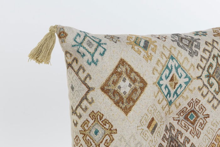 DKD Home Decor Sanki Sillón Beige Amarillo 76 x 13 x 145 cm Set de 4