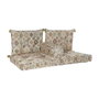 DKD Home Decor Sillón Set 4 Algodón Beige Desgastado