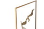 DKD Home Decor Decoración de Pared de Metal Veleros Azul Marino y Dorado