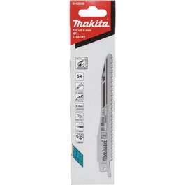 Makita B-05038 Recipro Blade BIM 152/7-18Z, 5 piezas