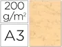 Michel Cartulina Marmoleada Ocre DIN A3 200 gr Paquete 100 Hojas