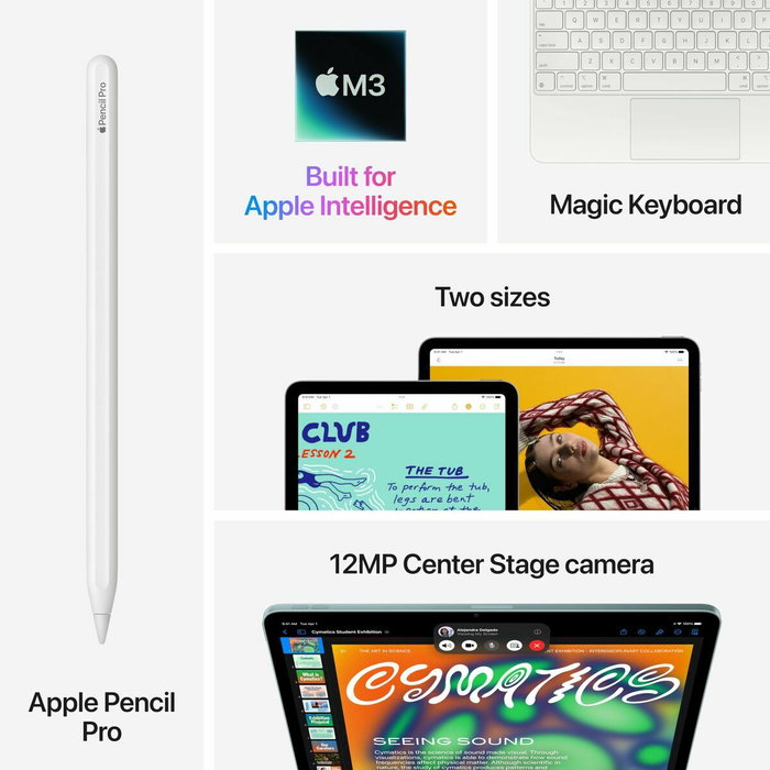 Apple iPad Air M3 13 Pulgadas Wi-Fi + Cellular 512 GB Púrpura