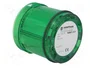 WERMA Módulo de automatización señalizador luminoso verde LED IP65