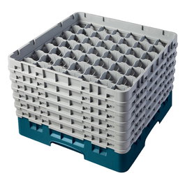 CAMBRO Cesta de lavado 49 comp. Castaño 50 x 50 x 14,3 cm