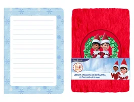 SAFTA Bloc de notas peluche A5 Elf On the Shelf Santaverse