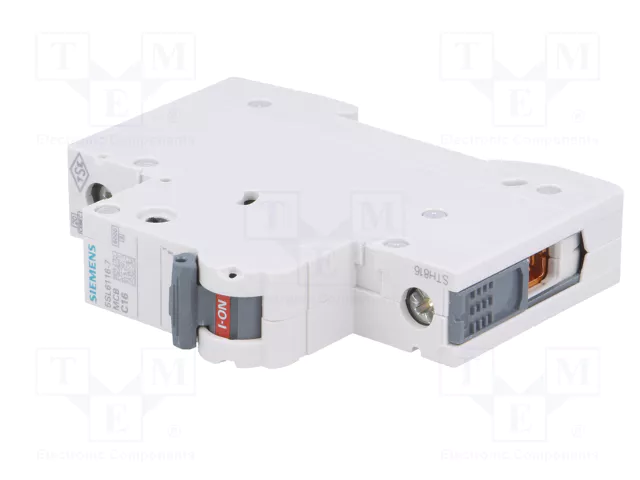 Siemens Automat C 5SL6116-7 16A 1p 6kA Siemens Automat C 5SL6116-7 16A 1p 6kA