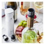 Zwilling Fresh&Save Vakuum Weinverschluss Tapón al Vacío para Vino, Gris, Plástico/Silicona/Acero Inoxidable, Apto Lavavajillas