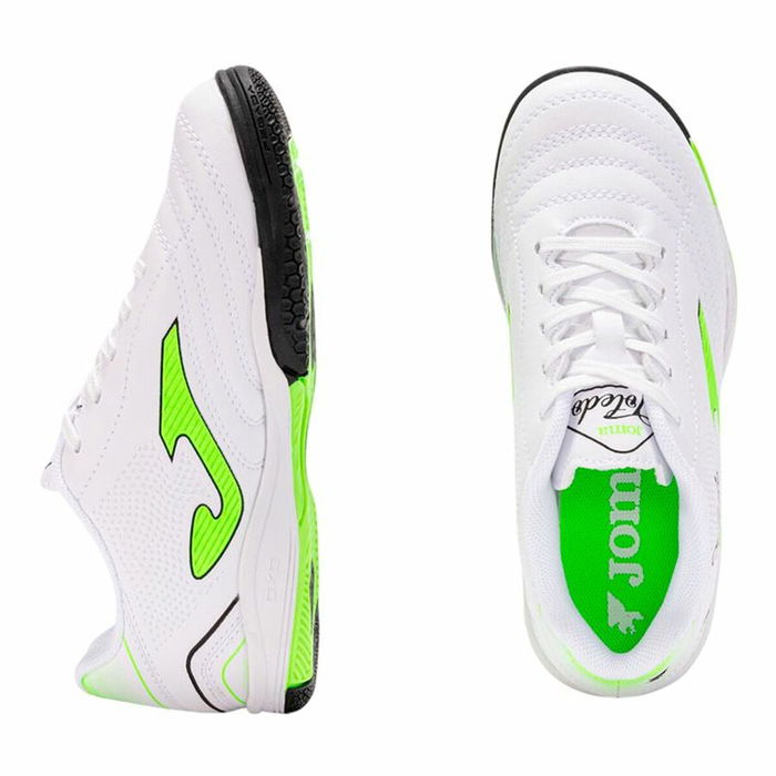 Zapatillas de Fútbol Sala para Adultos Joma Sport Top Flex Plus Men 2502 Blanco