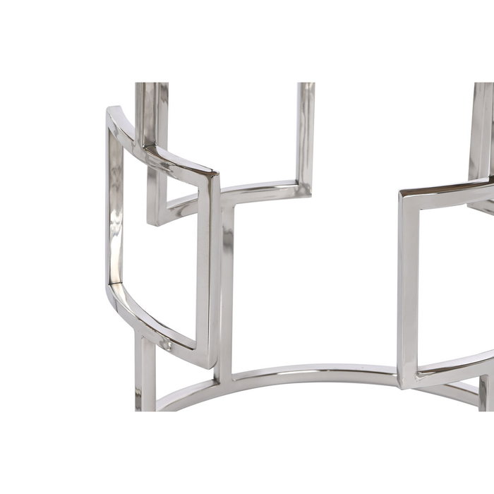 DKD Home Decor Set de 3 Mesitas Auxiliares Mango y Acero