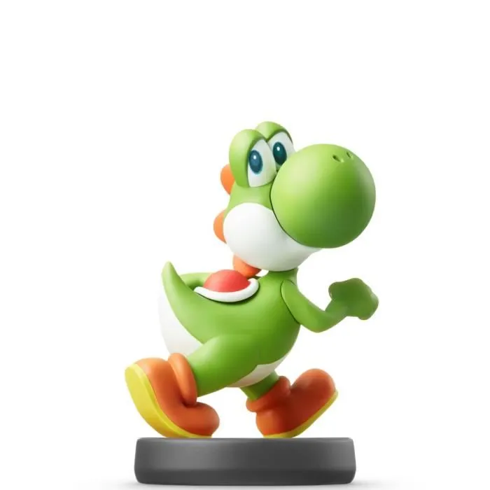Nintendo Amiibo Figura Yoshi No. 3 Colección Super Smash Bros. Compatible con Nintendo Switch, 3DS y Wii U - Desbloquea Contenido