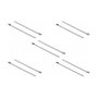 DeLOCK 18772 Bridas de acero inoxidable 300 x 7,9 mm (10 unidades)
