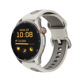 myPhone Smartwatch Adventure Beige - Reloj Inteligente con GPS, Pantalla AMOLED 1.43", Más de 50 Modos Deportivos, Monitoreo de Salud, Resistencia al Agua 3ATM