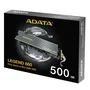 ADATA LEGEND 860 SSD SLEG-860-500GCS 500GB M.2 PCIe 4.0 NVMe 3D NAND con velocidades de 5000MB/s lectura y 3000MB/s escritura para PC, portátil o consola
