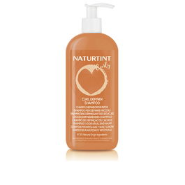 Naturtint CURLY Champú Definidor de Rizos para el Método Curly - 98,4% Ingredientes Naturales, Sin Sulfatos, Parabenos ni Siliconas - 330 ml