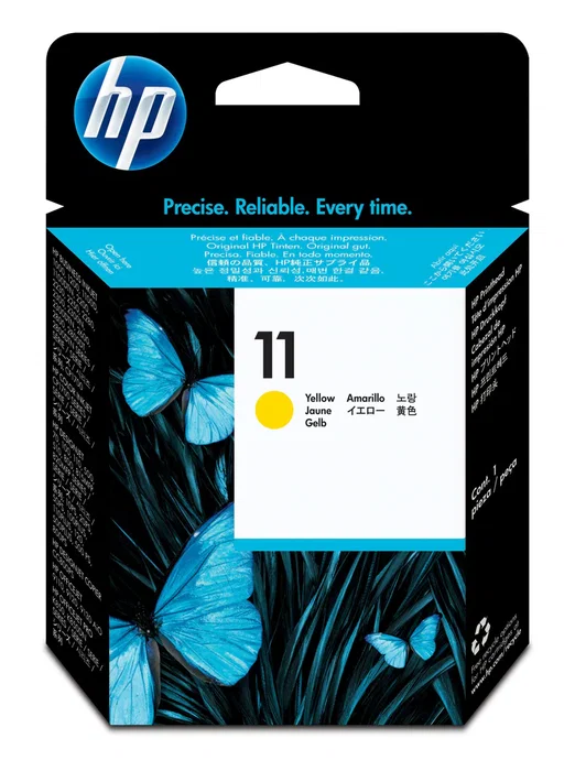 HP Cabezal de Impresión 11 Amarillo C4813A, Inyección de Tinta Térmica, Alta Calidad y Velocidad, 1 Pieza, Cabeza de Impresora para Profesionales