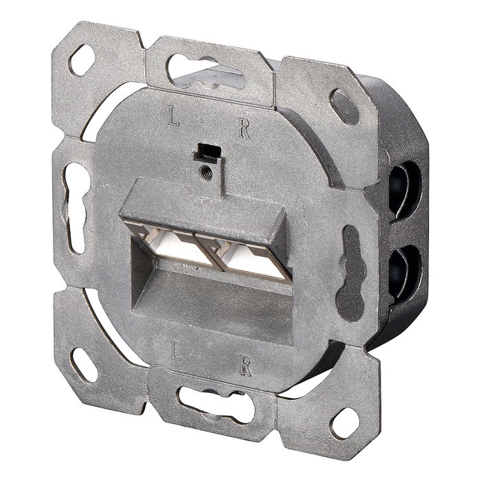 Digitus CAT 6A Klasse EA Netzwerkdose Toma de red, Blanco