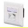 Digitus CAT 6A Klasse EA Netzwerkdose Toma de red, Blanco