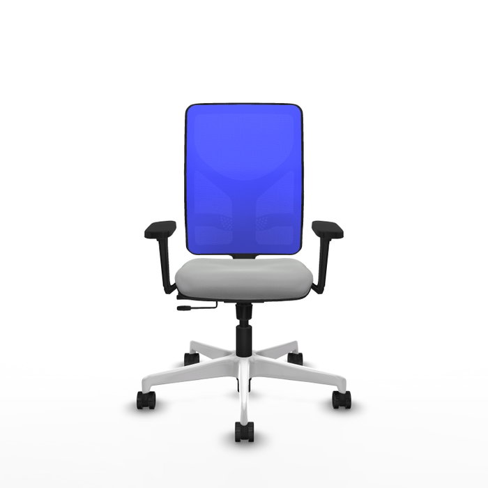 PIQUERAS Y CRESPO Silla de oficina Motilla con mecanismo Sincro/Traslack Gris claro y Azul PIQUERAS Y CRESPO Silla de oficina Motilla con mecanismo Sincro/Traslack Gris claro y Azul