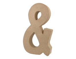 Innspiro Símbolo de papel maché con volumen 19,5 cm