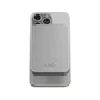 LINQ LQWP102 Batería Externa 10000 mAh Power Bank Carga Inalámbrica y Magnética Compatible MagSafe Plata, USB-C PD