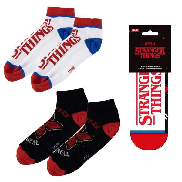 Cerdá Pack Calcetines Tobillero Stranger Things Sin Talla Cerdá Pack Calcetines Tobillero Stranger Things Sin Talla