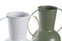 DKD Home Decor Jarrón Metal Colección JEDAR Surtido de 2 unidades
