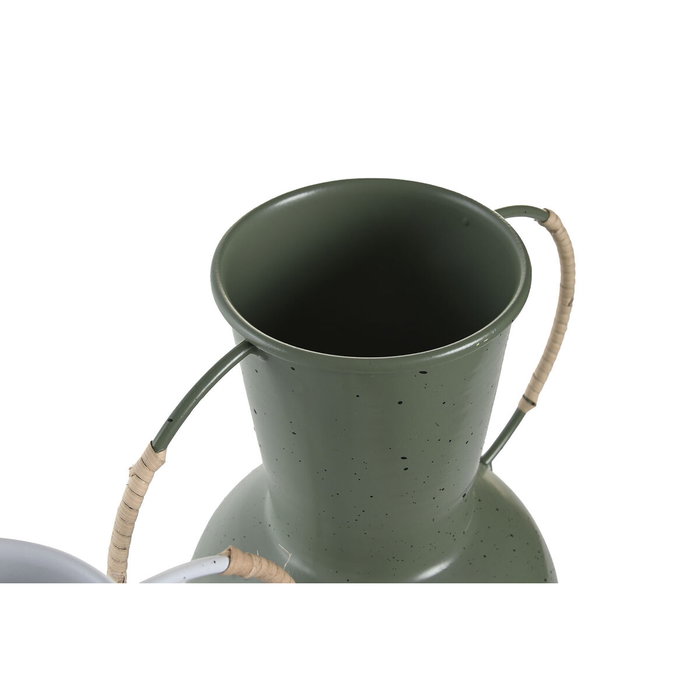 DKD Home Decor Jarrón Metal Colección JEDAR Surtido de 2 unidades