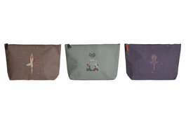 DKD Home Decor Bolsa Burdeos Verde 8 x 20 x 33 cm (3 Unidades) Colección Yoga is a heart opener 23