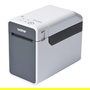 Brother TD-2135N Impresora de Etiquetas Térmica Directa, 300 DPI, LAN, USB, Inalámbrica y Cableada, Velocidad 152,4 mm/s, 256 MB, Gris y Blanco