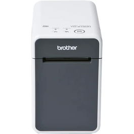 Brother TD-2135N - Impresora de Etiquetas Térmica Directa, Resolución 300ppp, USB/Serie/Ethernet, para Etiquetas, Tickets y Pulseras