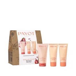 Payot Set de Cuidado Facial con Gel Desmaquillante, Crema Vitamin Glow y Máscara Nocturna