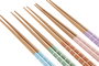 DKD Home Decor Set de 10 Palillos de Bambú Multicolor