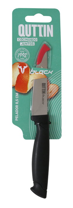 Quttin Cuchillo Pelador Black 8.5 cm (36 Unidades)