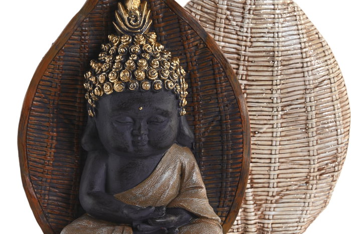 DKD Home Decor Figura de Buda en Resina Surtida de 6 Piezas DKD Home Decor Figura de Buda en Resina Surtida de 6 Piezas