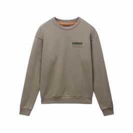 Sudadera sin Capucha Hombre Napapijri B-Premium C Beige Brindle 2 132 Flushed