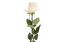 DKD Home Decor Flor Blanco 9 x 67 x 9 cm (12 Unidades) Tacto Real Seda