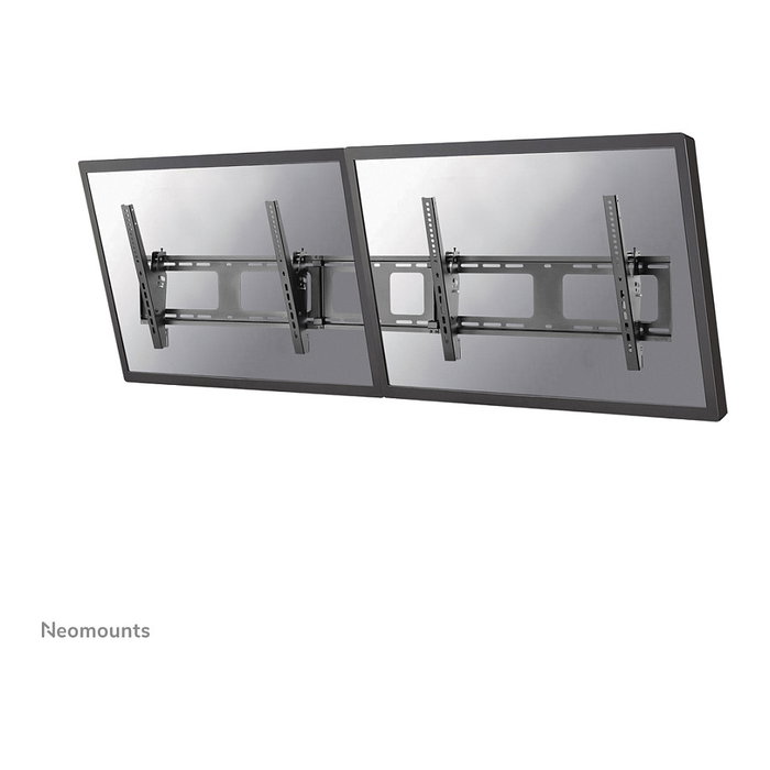 Neomounts NS-WMB200BLACK Soporte de Pared para Dos Pantallas de Menú 40-52" Inclinable Negro Neomounts NS-WMB200BLACK Soporte de Pared para Dos Pantallas de Menú 40-52" Inclinable Negro
