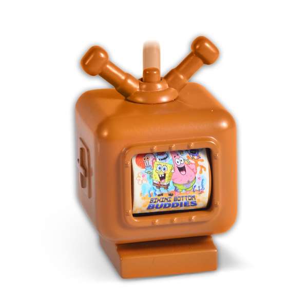 Bizak Casa Piña Bob Esponja con 2 Figuras 17,78x15,24x7,6 cm