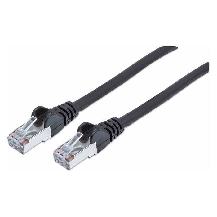 Intellinet 740814 Cable de Red Ethernet Cat7 S/FTP 2m Negro, Conectores RJ-45 Chapados en Oro, 10GBase-T, 10000 Mbit/s, 600 MHz, Plug and Play Intellinet 740814 Cable de Red Ethernet Cat7 S/FTP 2m Negro, Conectores RJ-45 Chapados en Oro, 10GBase-T, 10000 Mbit/s, 600 MHz, Plug and Play