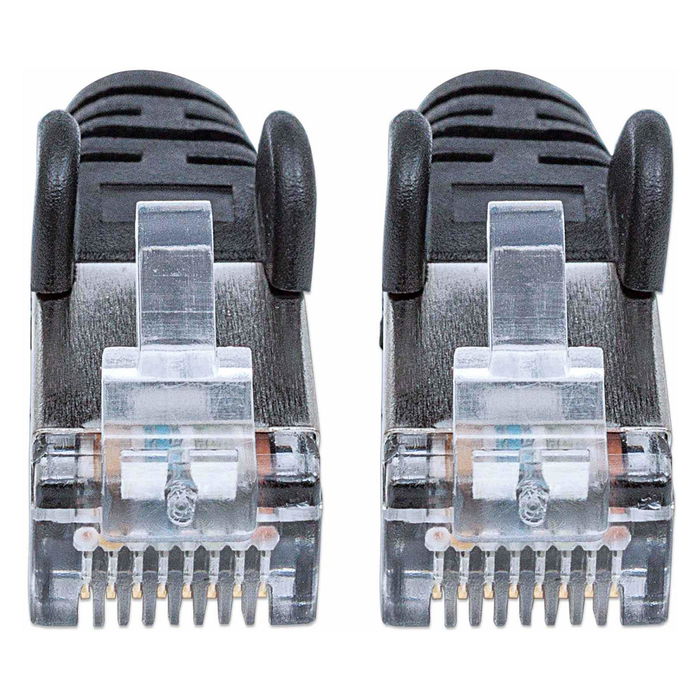 Intellinet 740814 Cable de Red Ethernet Cat7 S/FTP 2m Negro, Conectores RJ-45 Chapados en Oro, 10GBase-T, 10000 Mbit/s, 600 MHz, Plug and Play Intellinet 740814 Cable de Red Ethernet Cat7 S/FTP 2m Negro, Conectores RJ-45 Chapados en Oro, 10GBase-T, 10000 Mbit/s, 600 MHz, Plug and Play