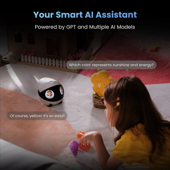 Enabot EBO Air 2 Plus Robot de Compañía 3K Rosa