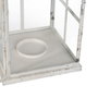 Ixia Farol Portavelas Blanco Metal 21 x 21 x 63 cm