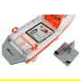 AMEWI Rettungsboot Snig Jetantrieb 26116 Barco RC a Control Remoto, Motor Sin Escobillas, Blanco/Naranja, 320 mm, RTR, 8+ Años
