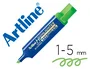 Artline EKS-600 Rotulador Fluorescente Verde Punta Biselada Trazo 1-5 mm