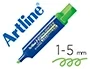 Artline EKS-600 Rotulador Fluorescente Verde Punta Biselada Trazo 1-5 mm