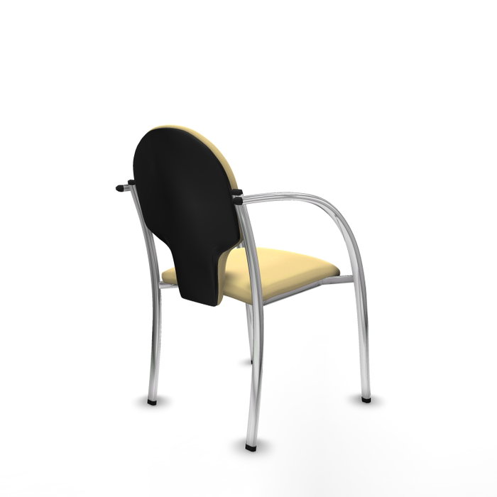 PIQUERAS Y CRESPO Silla Hellín Crema con Brazos Fijos PIQUERAS Y CRESPO Silla Hellín Crema con Brazos Fijos