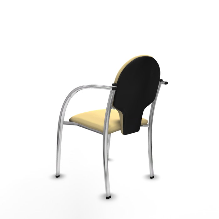 PIQUERAS Y CRESPO Silla Hellín Crema con Brazos Fijos PIQUERAS Y CRESPO Silla Hellín Crema con Brazos Fijos