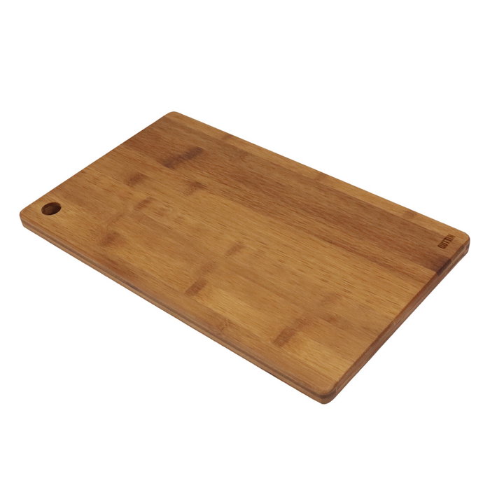 Quttin Tabla Cortar Bambu Dark 37 x 22 cm (18 Unidades)